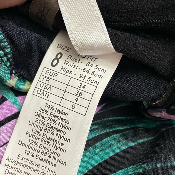 New! SET Seafolly Las Palmas Bikini Set NWOT 28564 - Picture 8 of 9